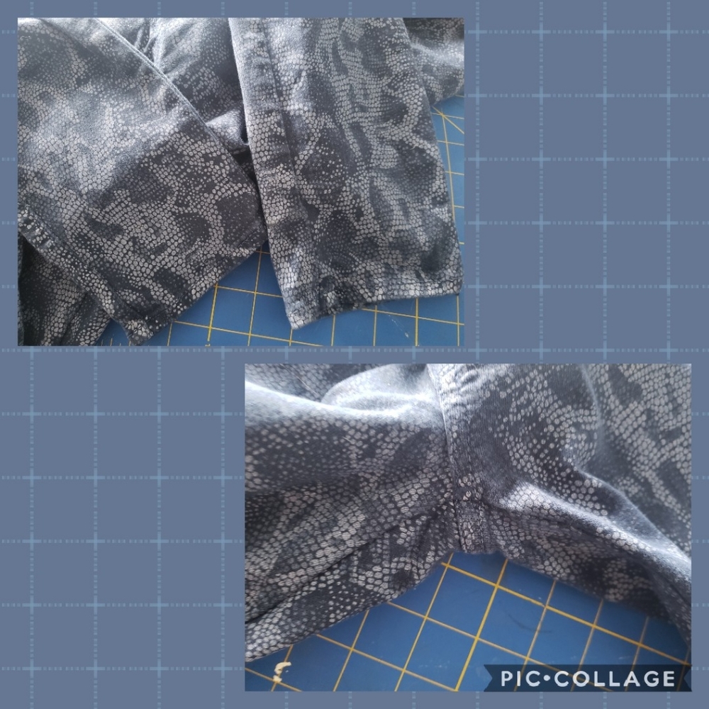 Rich & Skinny Marilyn Python Print Skinny Jeans - Picture 4 of 6